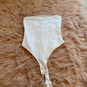 Garage tube top bodysuit